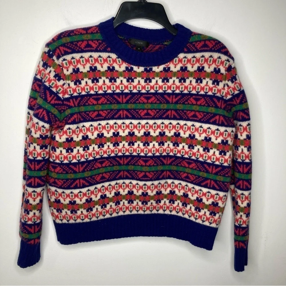 J. Crew 100% lambs wool sweater‎ size XS